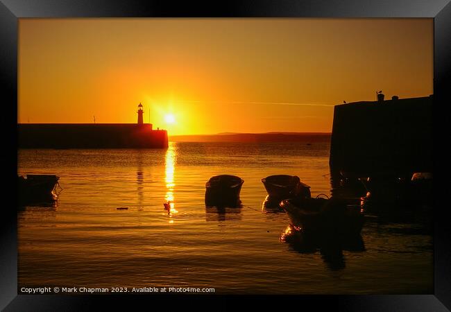 Dawn, St. Ives Harbour Framed Print by Photimageon UK