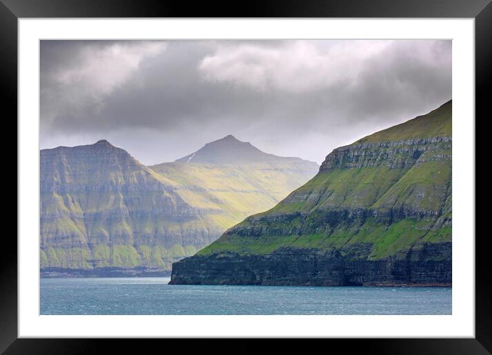 Eysturoy at the Faroe Islands Framed Mounted Print by Arterra 