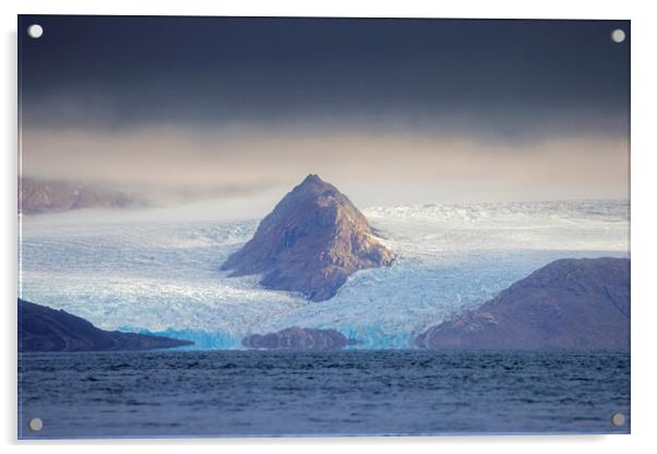 Albert I Land at Spitsbergen Acrylic by Arterra 