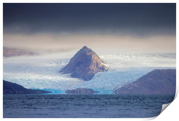 Albert I Land at Spitsbergen Print by Arterra 