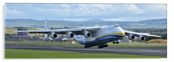 Antonov An-225 Mriya Acrylic by Allan Durward Photography