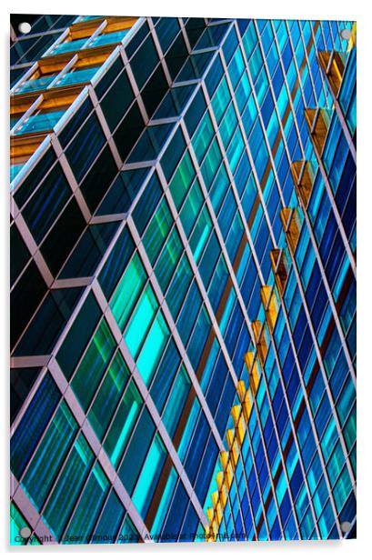 High Rise Acrylic by Jean Gilmour