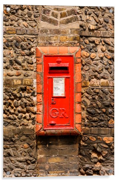 Mailbox Acrylic by Darrell Evans