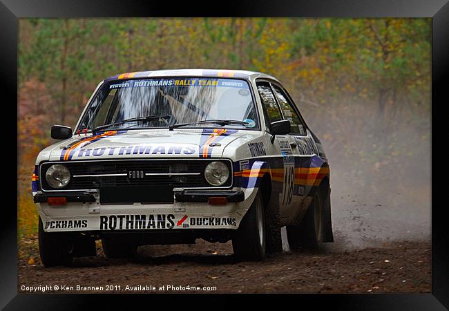 Rothmans Rally Escort Framed Print by Oxon Images