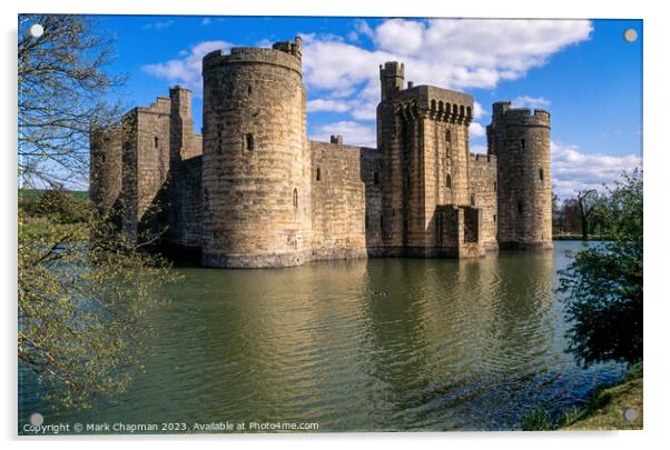 Bodiam Castle Acrylic by Photimageon UK