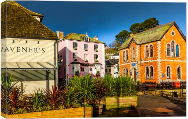 King of Prussia, Fowey, Cornwall Canvas Print by Maggie McCall