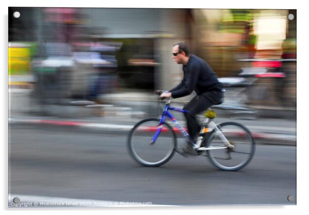 old bicycle Acrylic by PhotoStock Israel