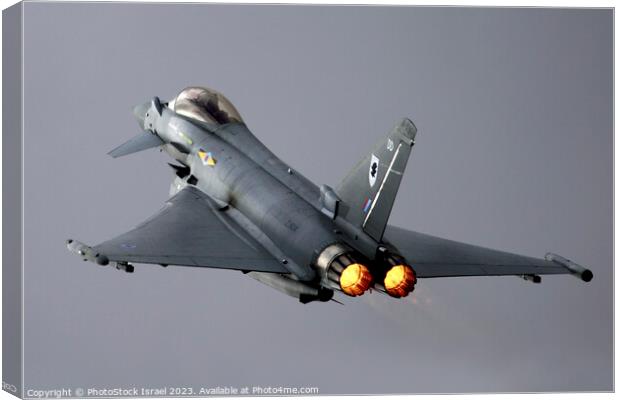 Eurofighter Typhoon Canvas Print by PhotoStock Israel
