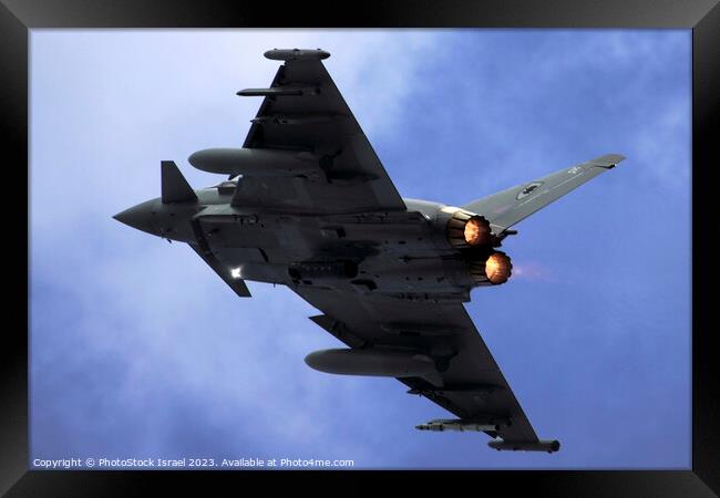 Eurofighter Typhoon Framed Print by PhotoStock Israel