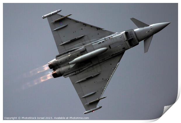 Eurofighter Typhoon Print by PhotoStock Israel