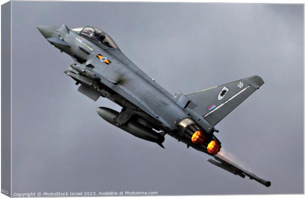 Eurofighter Typhoon Canvas Print by PhotoStock Israel