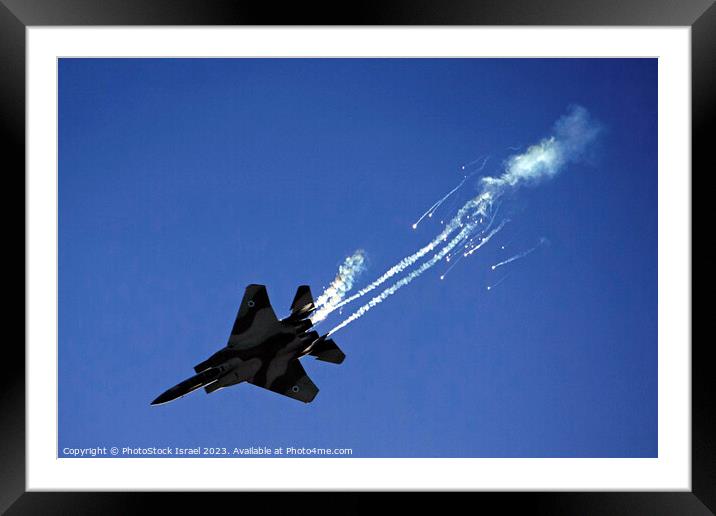 IAF F-15i Framed Mounted Print by PhotoStock Israel