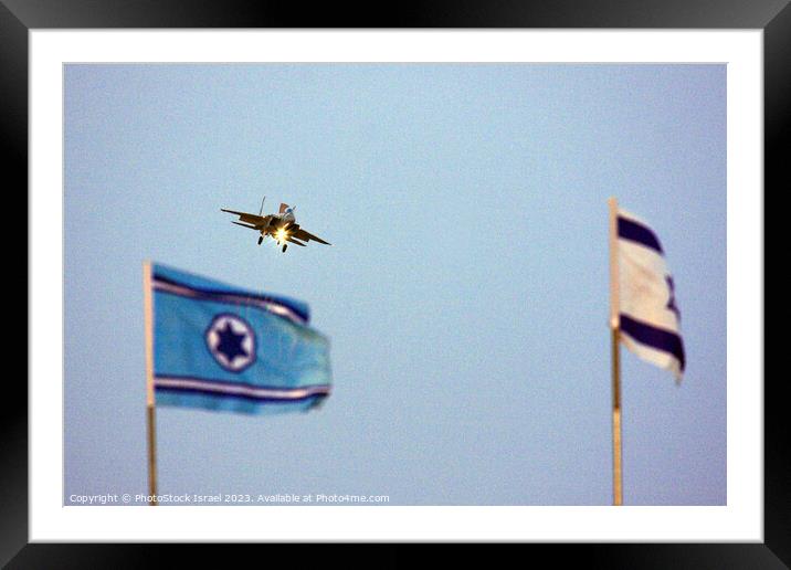 IAF F-15i Framed Mounted Print by PhotoStock Israel