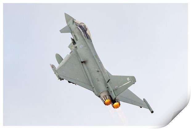 Eurofighter Typhoon Performance Take Off Print by J Biggadike