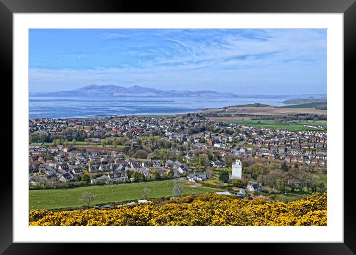 West Kilbride, North Ayrshire and Arran Framed Mounted Print by Allan Durward Photography