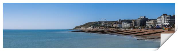 The Eastbourne Sea Front Print by Martyn Large