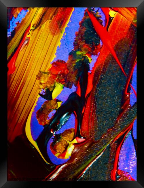 Abstract 240 Framed Print by Stephanie Moore