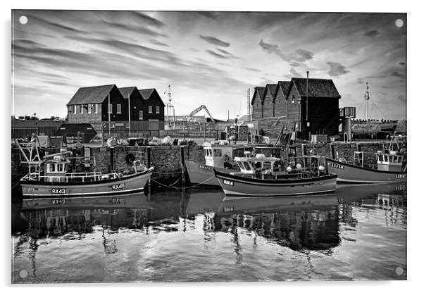 Whitstable Harbour  Acrylic by Darren Galpin