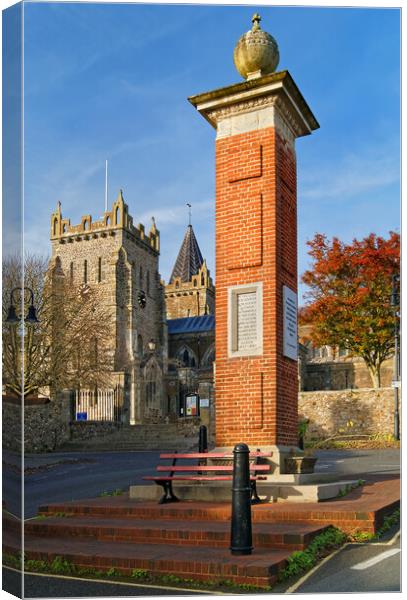 Ottery St Mary Canvas Print by Darren Galpin