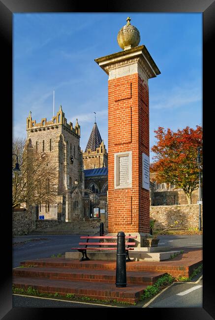 Ottery St Mary Framed Print by Darren Galpin