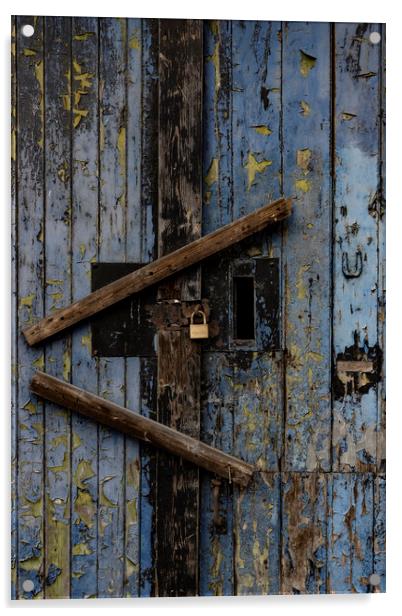 Locked Acrylic by Glen Allen