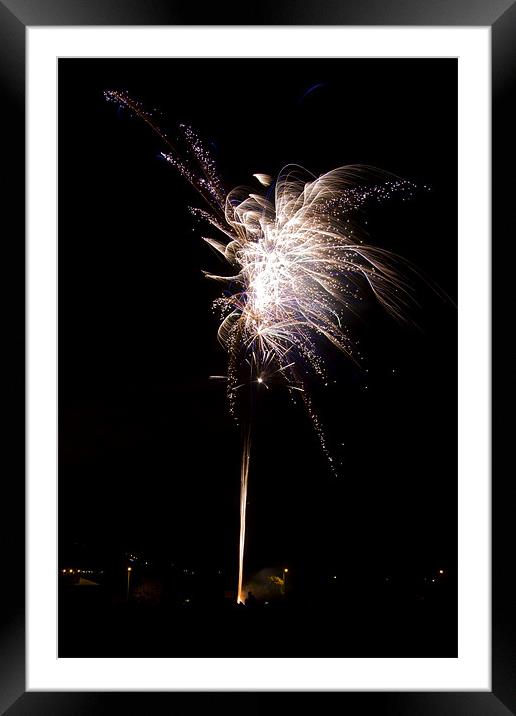 fireworks Framed Mounted Print by Northeast Images