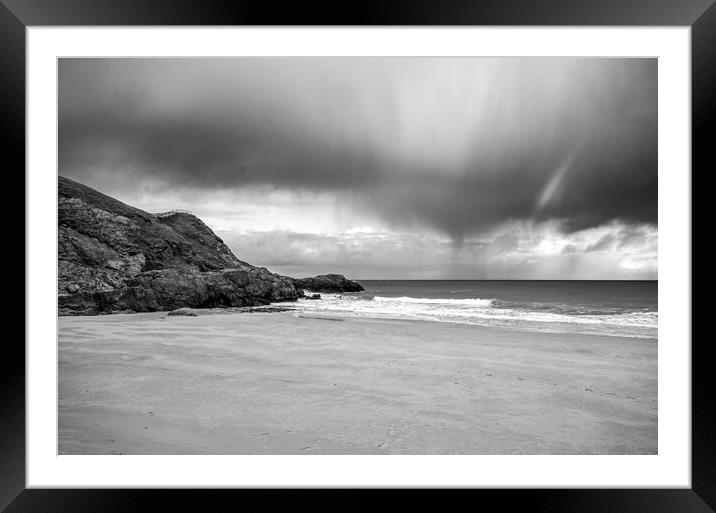 Durness Beach Framed Mounted Print by Steve Smith