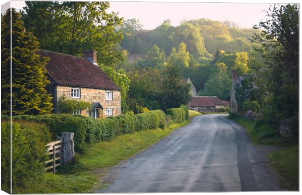 Rievaulx Village Canvas Print by Alan Wise