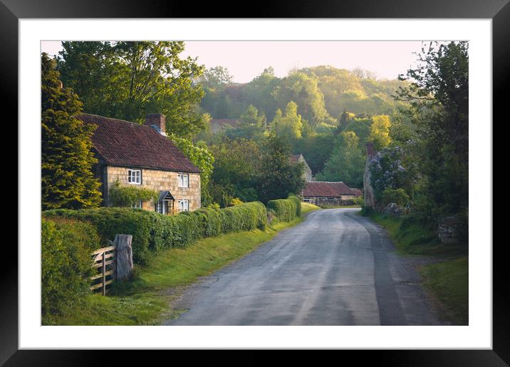 Rievaulx Village Framed Mounted Print by Alan Wise