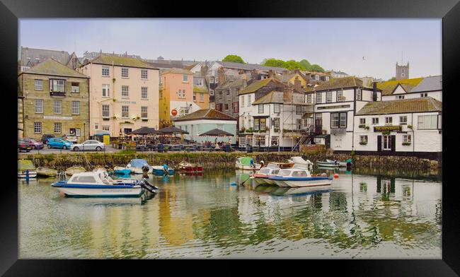 Falmouth Harbour Cornwall. Framed Print by Clive Eariss