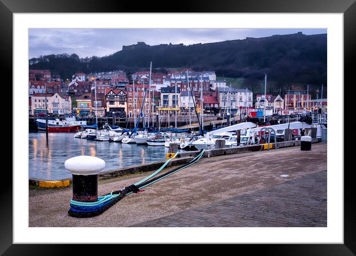 Scarborough North Yorkshire Framed Mounted Print by Tim Hill