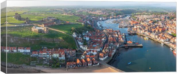 Majestic Whitby Canvas Print by Tim Hill