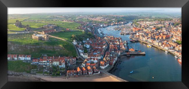 Majestic Whitby Framed Print by Tim Hill