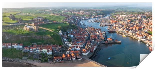 Majestic Whitby Print by Tim Hill