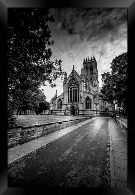 Timeless Elegance Doncaster Minster Framed Print by Tim Hill