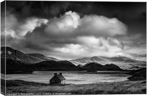 Solitary Abode Canvas Print by Rick Bowden