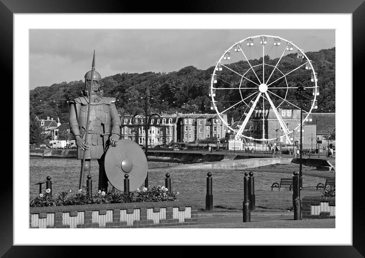 Magnus the Viking, Largs, North Ayrshire Framed Mounted Print by Allan Durward Photography