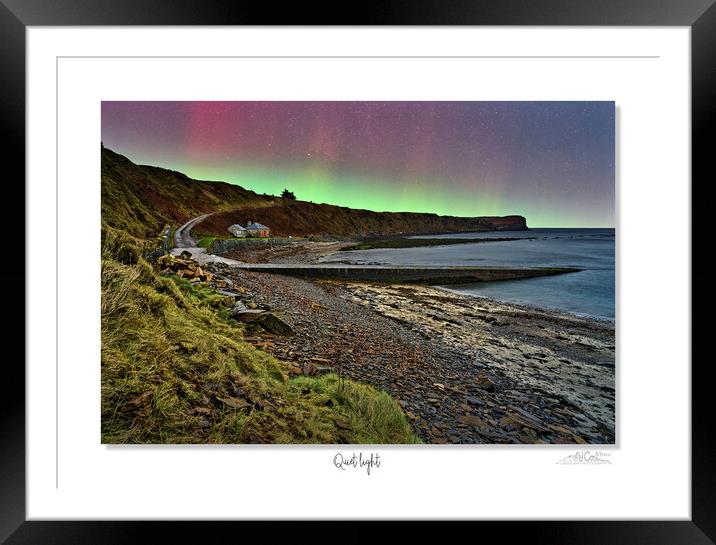 Quiet light Aurora at Brough Framed Mounted Print by JC studios LRPS ARPS