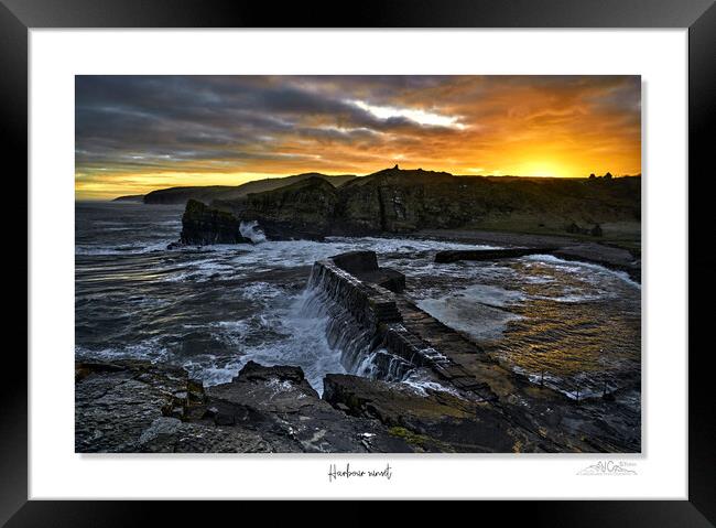 Harbour sunset  Framed Print by JC studios LRPS ARPS