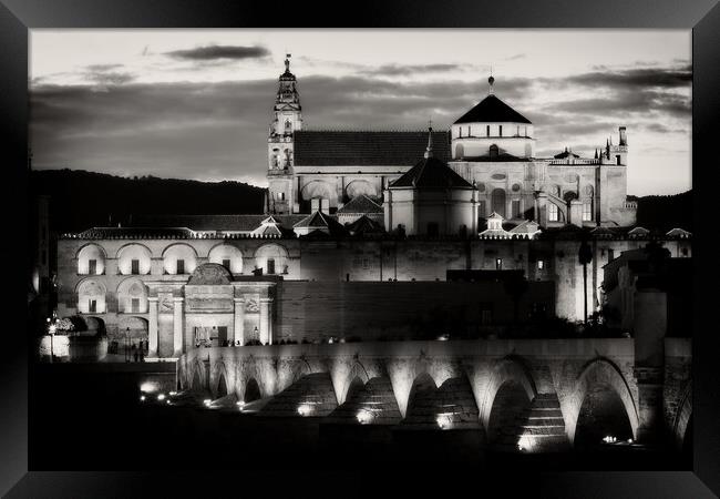 Cathedral Mosque of Cordoba Framed Print by Artur Bogacki