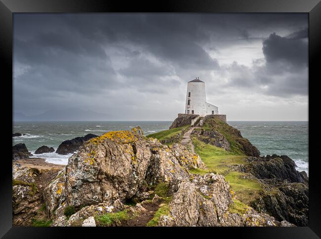 Tower of Dark Storms Framed Print by Colin Allen