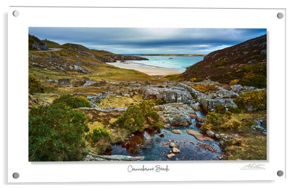 Ceannabeinne Beach Highlands Scotland  Acrylic by JC studios LRPS ARPS