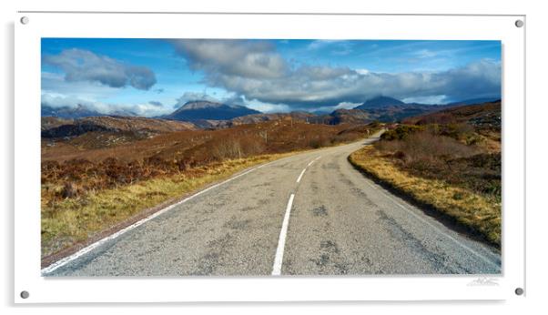 Scotland by the roadside Acrylic by JC studios LRPS ARPS