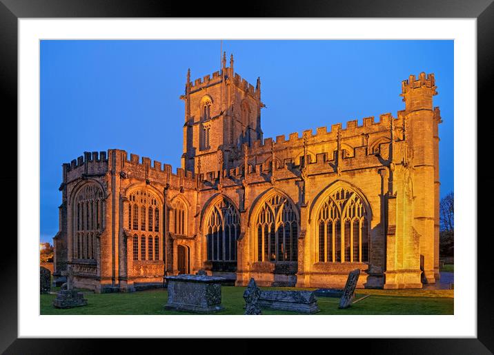 St Bartholomew's Church, Crewkerne Framed Mounted Print by Darren Galpin