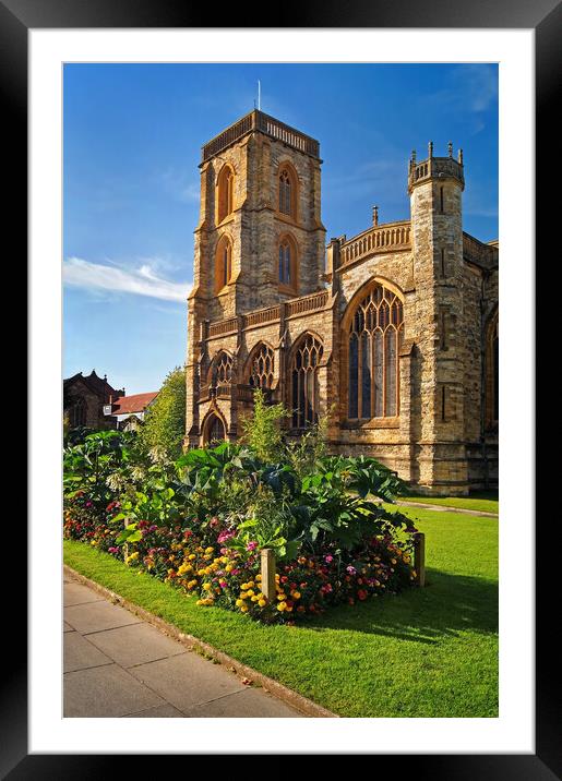 Church of St John the Baptist, Yeovil Framed Mounted Print by Darren Galpin