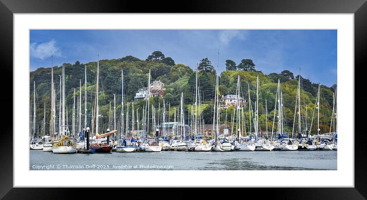 Devonian Delight Framed Mounted Print by Thomson Duff
