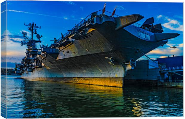 The Intrepid Canvas Print by Chris Lord