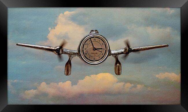 Time Flies Framed Print by Chris Lord