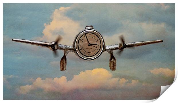 Time Flies Print by Chris Lord