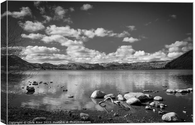 Ullswater Canvas Print by Chris Rose